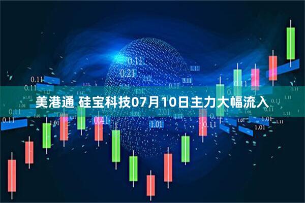 美港通 硅宝科技07月10日主力大幅流入